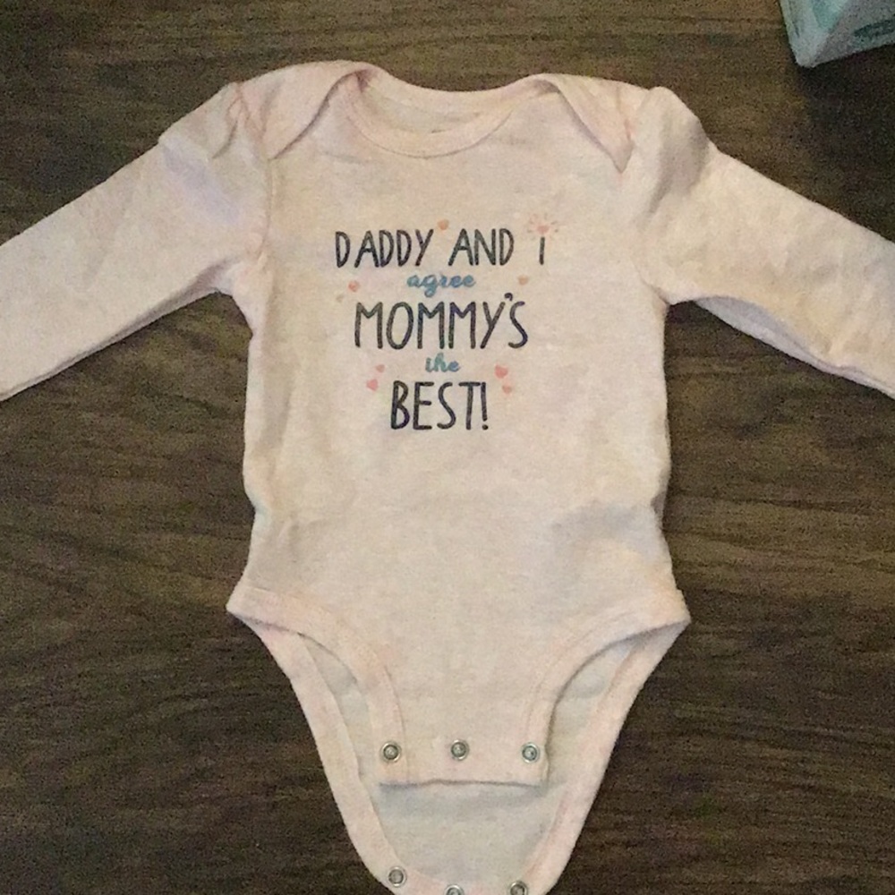 Carter’s 3 month long sleeve